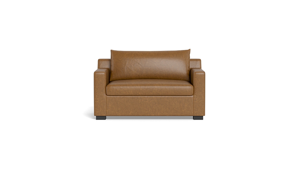 Sloan Leather Twin Sleeper Sofa - Image 0