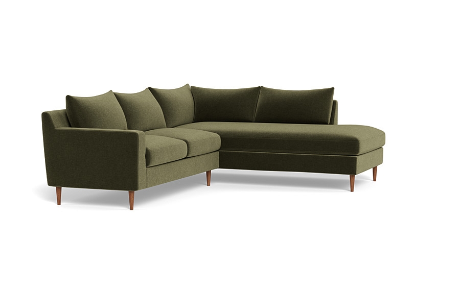 Sloan 3-Seat  Bumper Sectional - Image 1