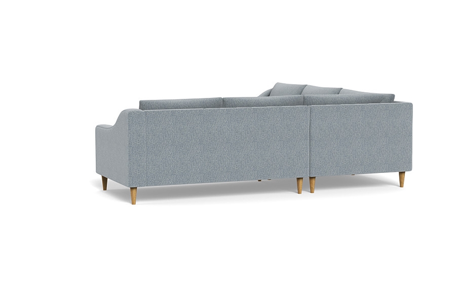 Saylor Slope Arm Corner 4-Seat Sectional Sofa - Image 1