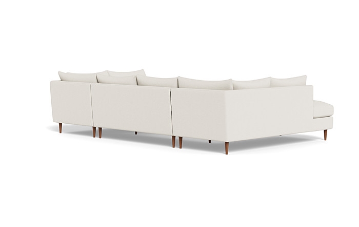 Sloan 3-Piece U-Bumper Sectional - Image 3