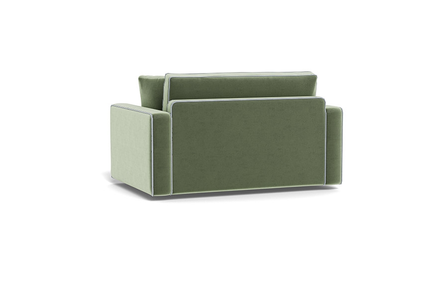 James Twin Sleeper Sofa with Contrast Piping - Image 4
