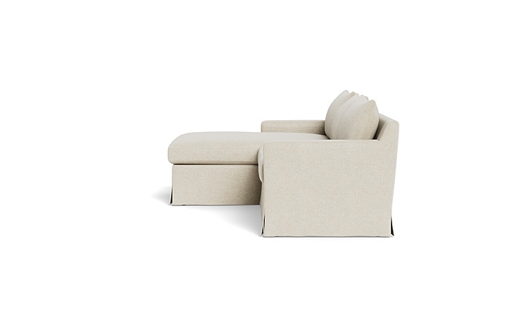 Sloan Slipcovered  Chaise Sectional - Image 2