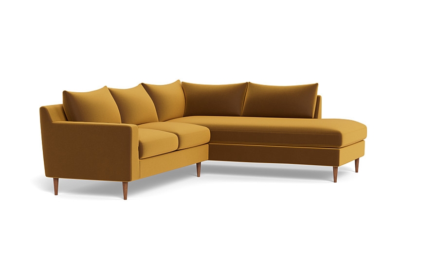 Sloan 3-Seat  Bumper Sectional - Image 1