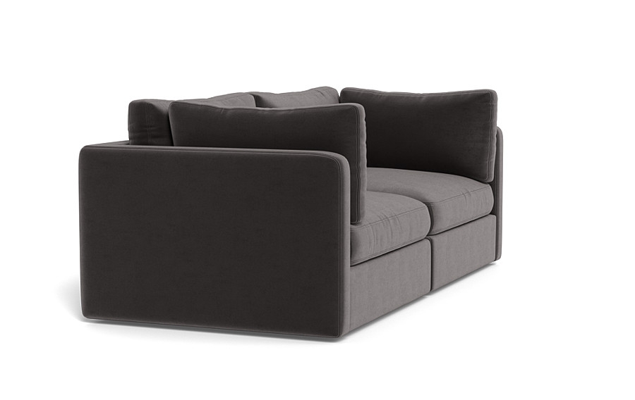 Tatum Modular Fabric Loveseat - Image 3