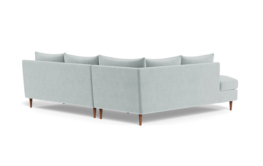 Sloan 3-Seat  Bumper Sectional - Image 4