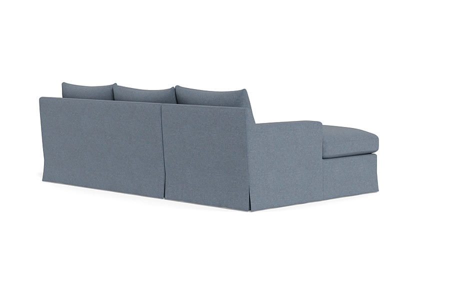 Sloan Slipcovered  Chaise Sectional - Image 4