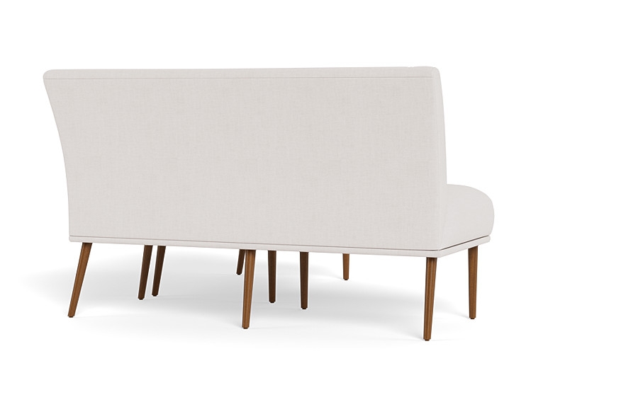 Dorian Upholstered Petite Left Banquette with Tufting Option - Image 3