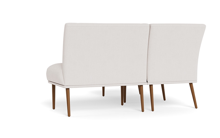 Dorian Upholstered Petite Left Banquette with Tufting Option - Image 2