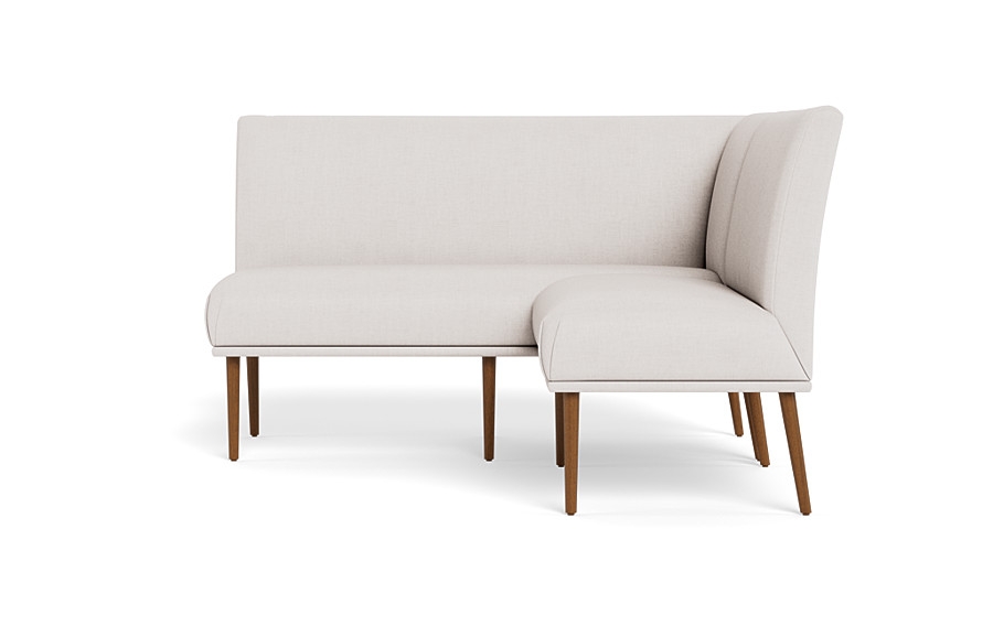 Dorian Upholstered Petite Left Banquette with Tufting Option - Image 4