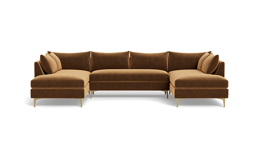 Sloan 3-Piece U-Bumper Sectional - Image 0