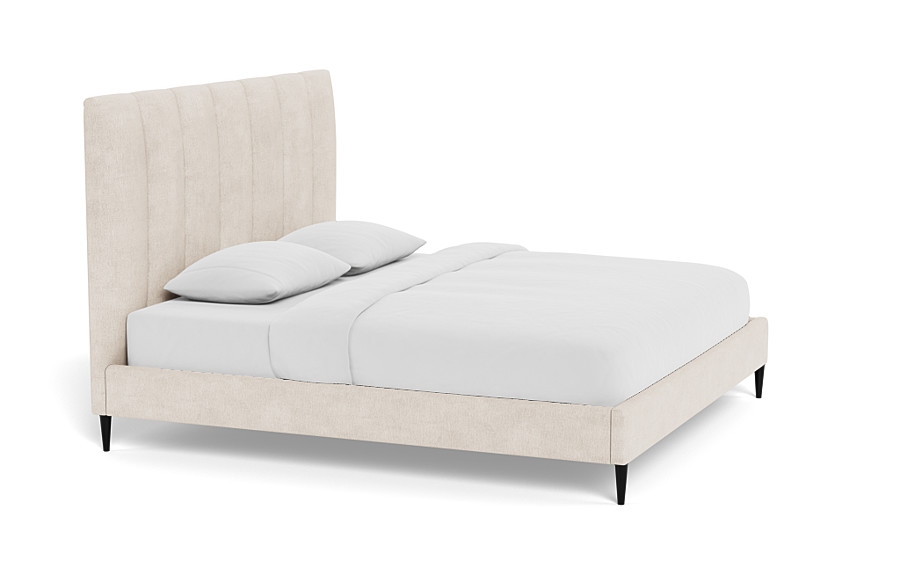 Lowen Upholstered Bed with Tufting Option - Image 1