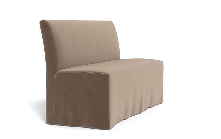 Dorian Slipcovered Dining Bench - Image 1