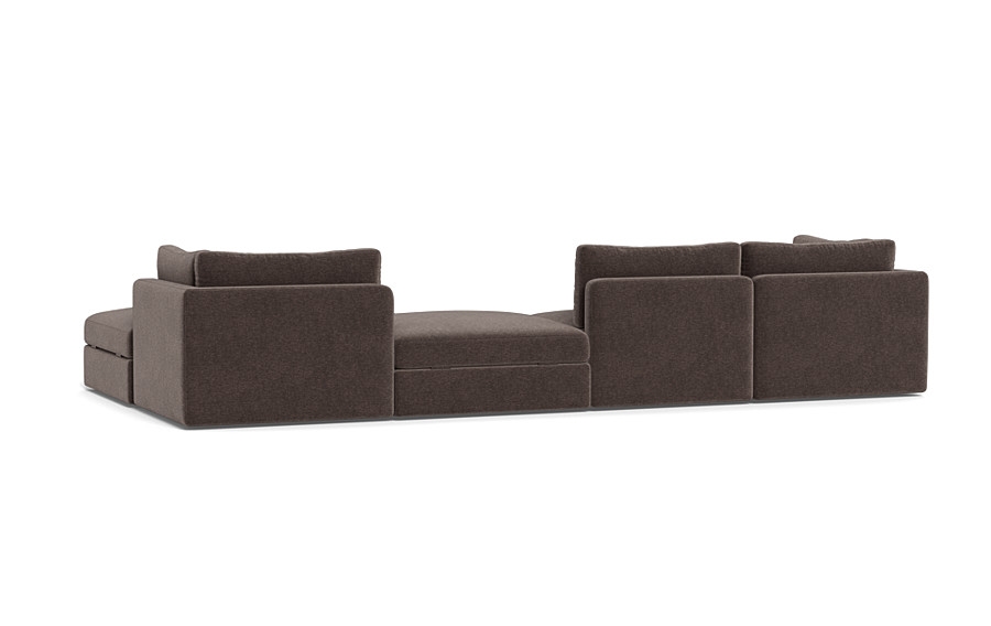 Tatum Modular Chaise Sectional with Open Ottoman - Image 3