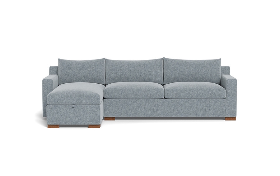 Sloan Left Chaise Sleeper Storage Sectional - Image 0
