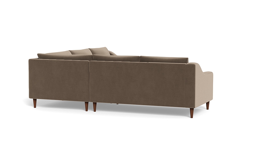 Saylor Slope Arm Corner 4-Seat Sectional Sofa - Image 4
