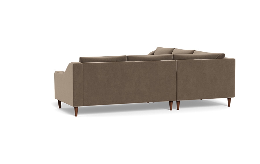 Saylor Slope Arm Corner 4-Seat Sectional Sofa - Image 1