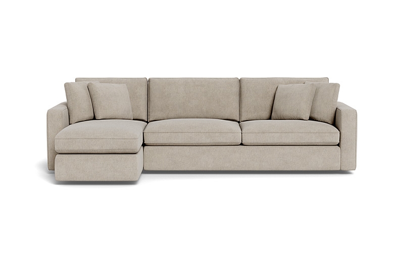 James 3-Seat Left Chaise Sectional with Storage - Image 0