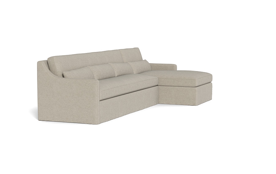 Ella Slipcovered 4-Seat  Chaise Sectional - Image 2