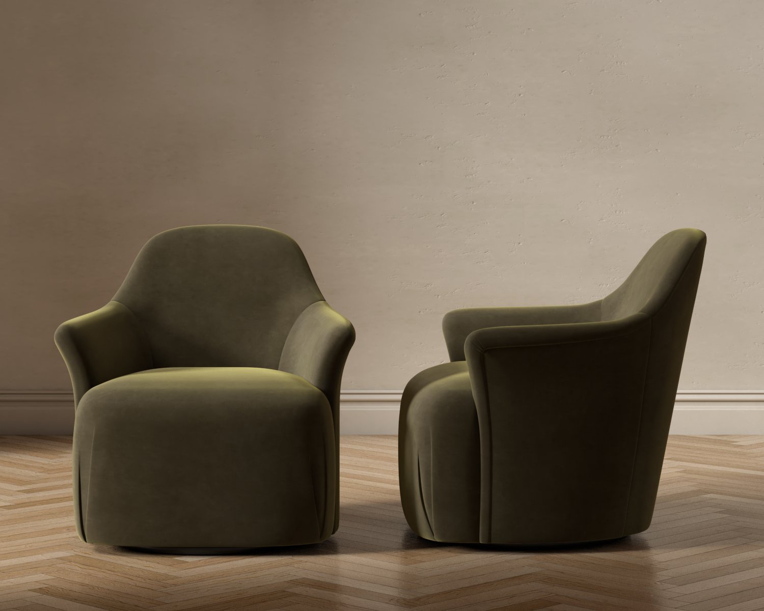 Greta Swivel Chair - Image 1