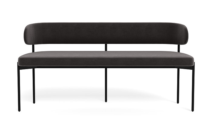 Hollis Upholstered Metal Framed Bench - Image 0