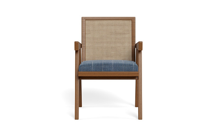 Rue Wood Framed Upholstered Chair - Image 0