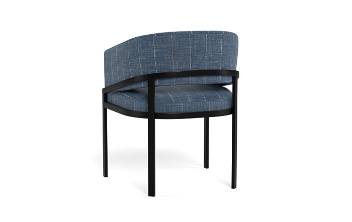 Mina Metal Framed Upholstered Chair - Image 1