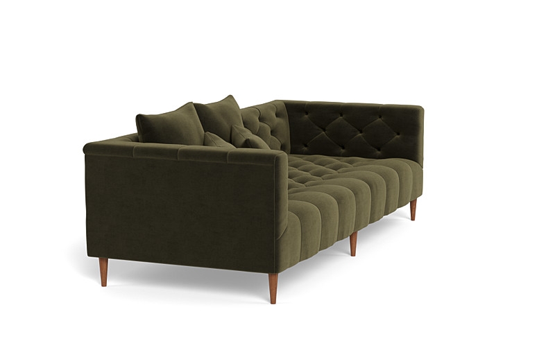Ms. Chesterfield Fabric Sofa by Apartment Therapy - Image 4