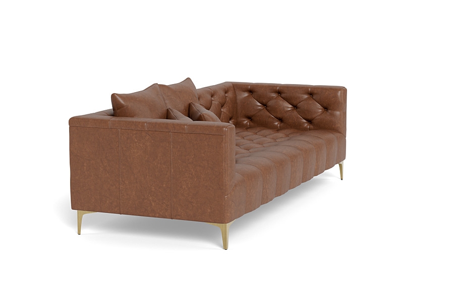 Ms. Chesterfield Leather Sofa by Apartment Therapy - Image 1