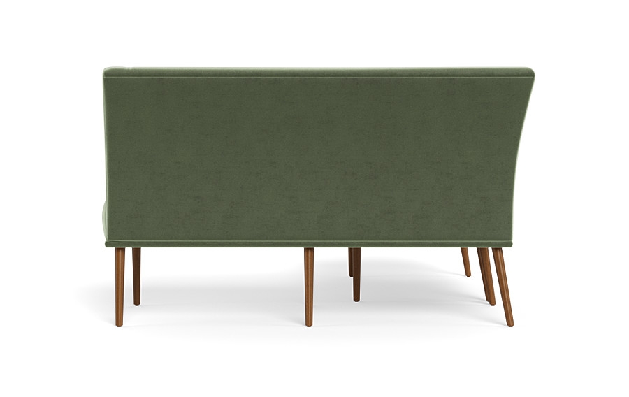 Dorian Upholstered Petite Right Banquette with Tufting Option - Image 3