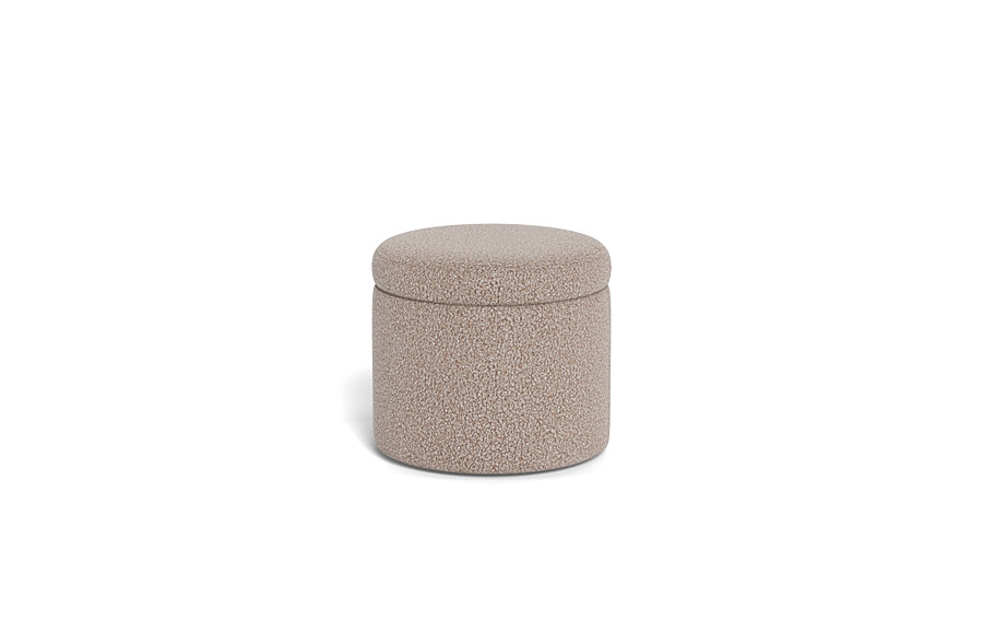 Colten Round Storage Stool Ottoman - Image 0
