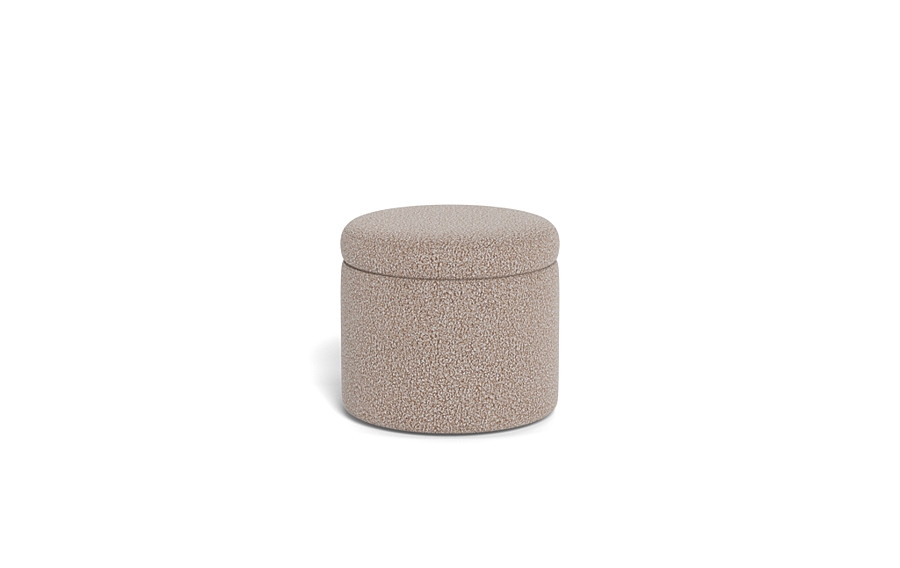 Colten Round Storage Stool Ottoman - Image 2
