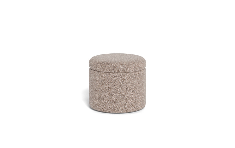 Colten Round Storage Stool Ottoman - Image 3