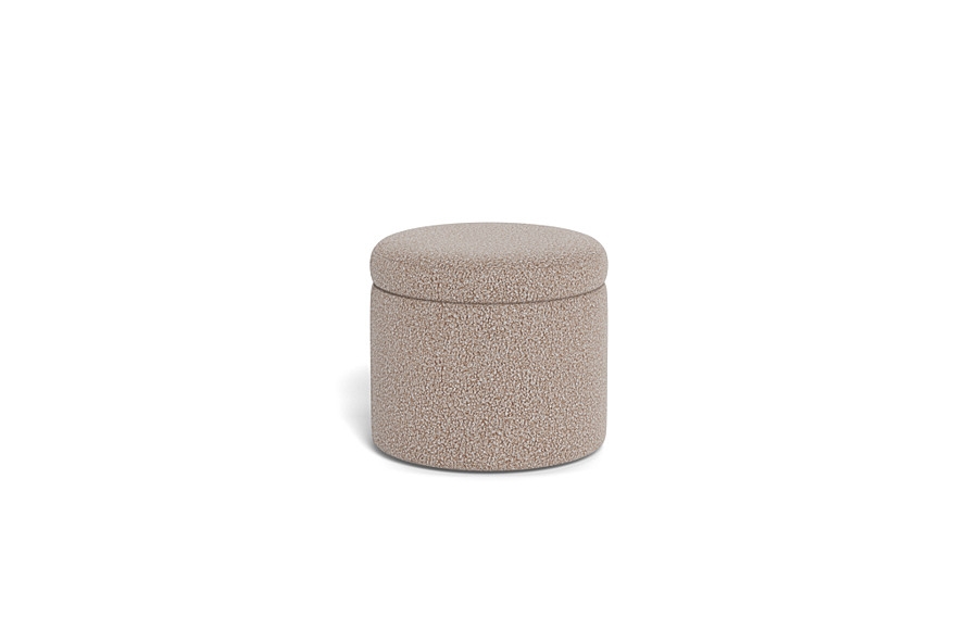 Colten Round Storage Stool Ottoman - Image 4
