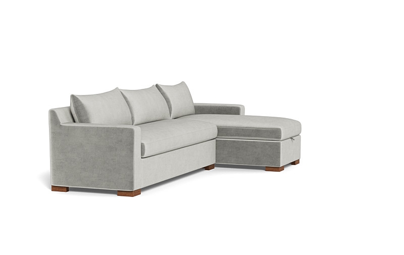 Sloan Right Chaise Sleeper Storage Sectional - Image 1
