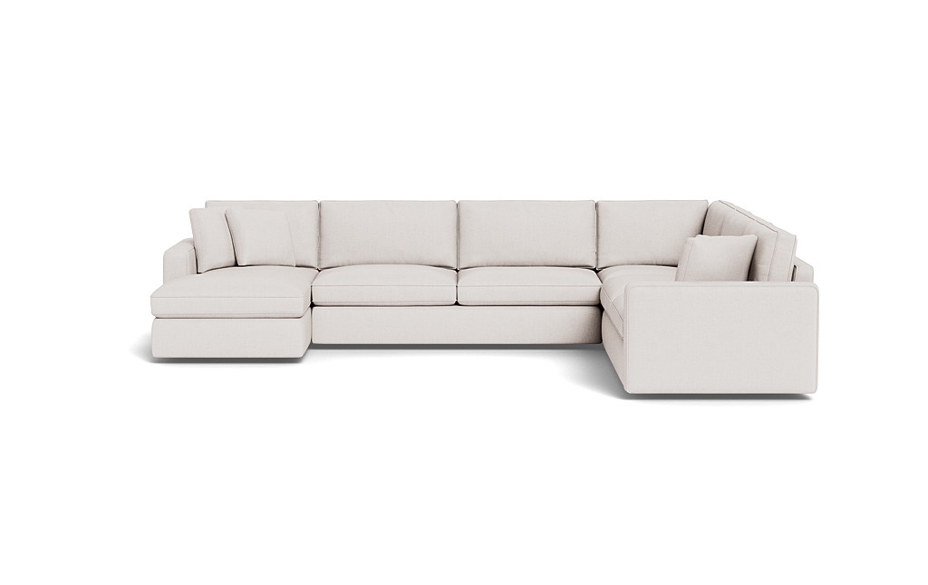 James 4-Piece 5-Seat Corner Chaise Sectional Left - Image 0