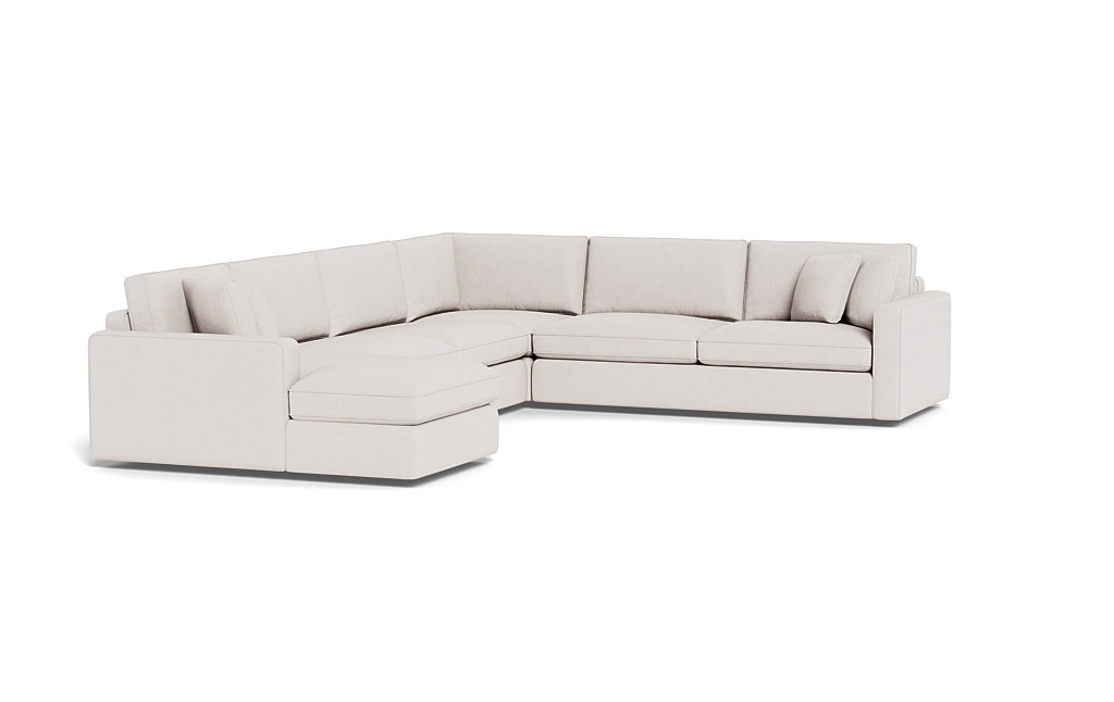 James 4-Piece 5-Seat Corner Chaise Sectional Left - Image 2