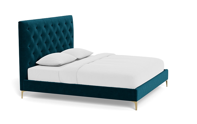 Lowen Upholstered Bed with Tufting Option - Image 2