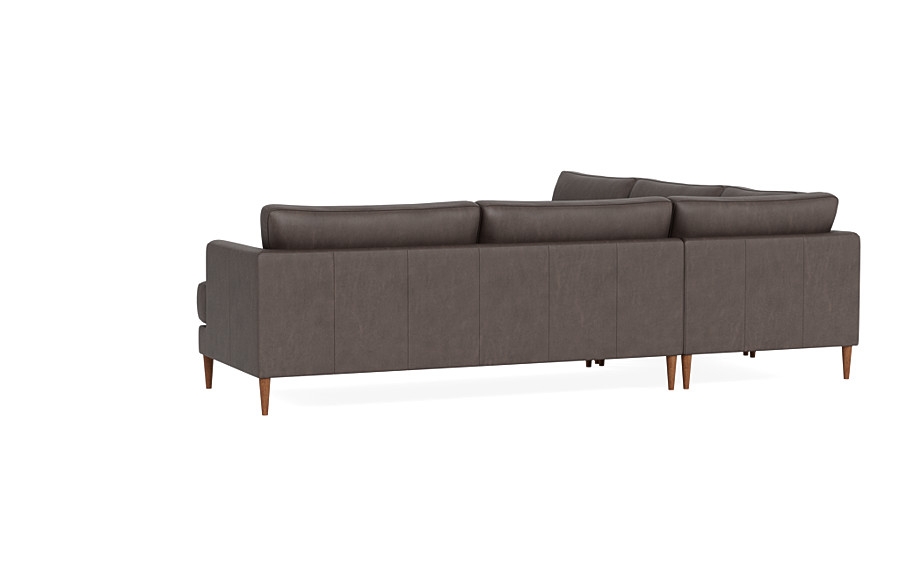 Winslow Leather 4-Seat Corner Sectional - Image 4