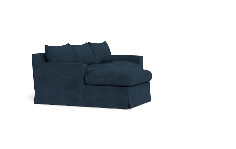 Sloan Slipcovered  Chaise Sectional - Image 1