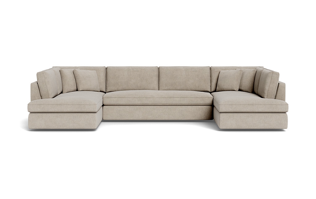 James 3-Piece U-Bumper Sectional - Image 0
