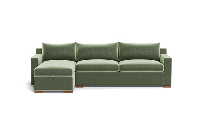 Sloan Left Chaise Sleeper Storage Sectional - Image 0