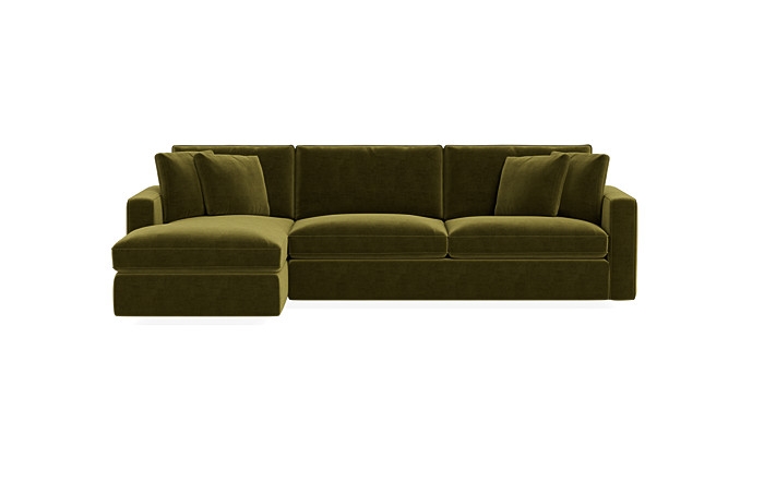 James 3-Seat Left Chaise Sleeper Sectional - Image 0