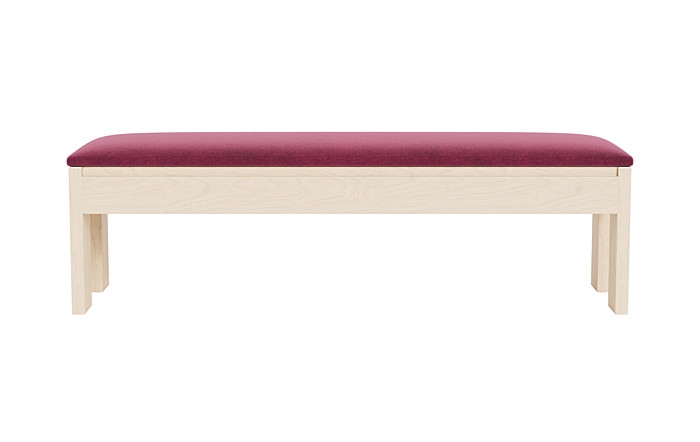 Cade Wood Framed Upholstered Storage Bench - Image 0