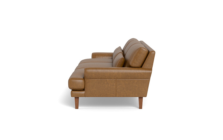Maxwell Leather 3-Seat Sofa by Apartment Therapy - Image 2
