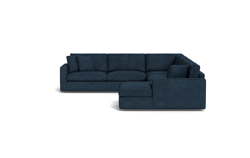 James 4-Piece 5-Seat Corner Chaise Sectional Right with Storage - Image 3