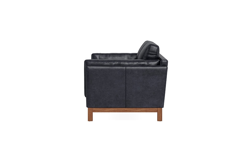 Gaby Leather Loveseat - Image 1