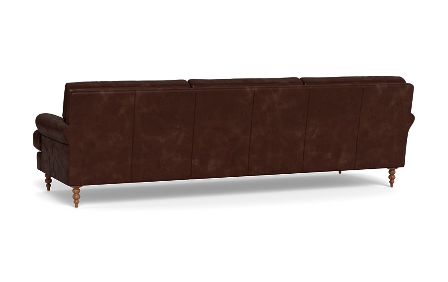 Maxwell Leather 3-Seat Sofa by Apartment Therapy - Image 3