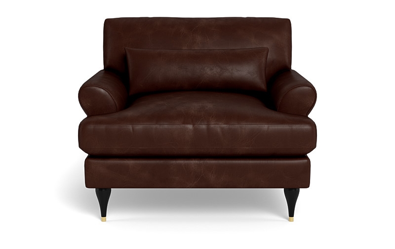Maxwell Leather Accent Chair by Apartment Therapy - Image 0