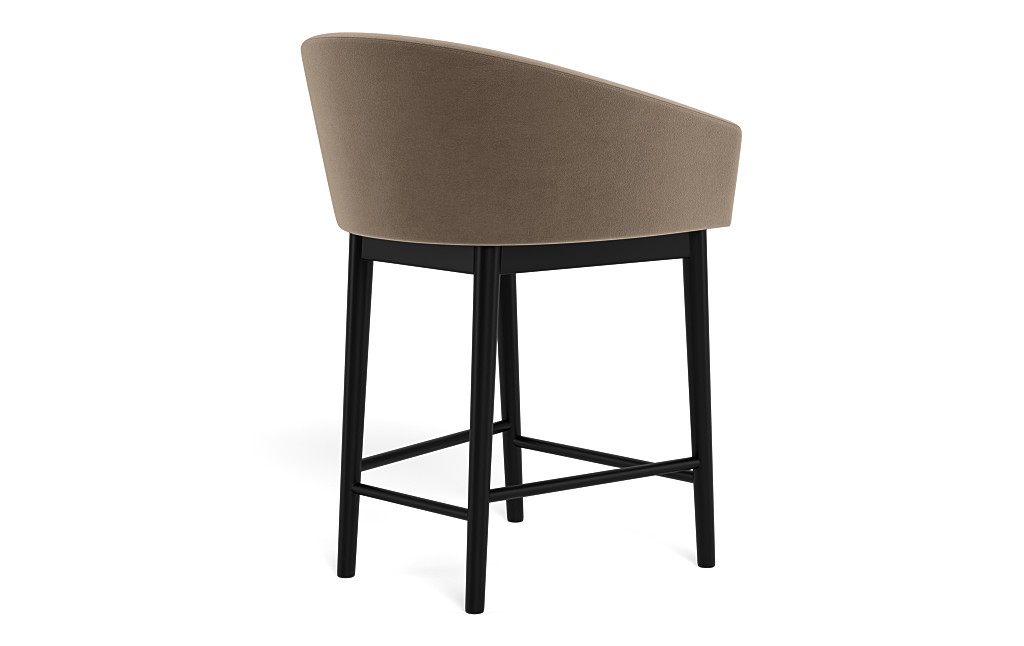 Destin Wood Framed Upholstered Stool - Image 4