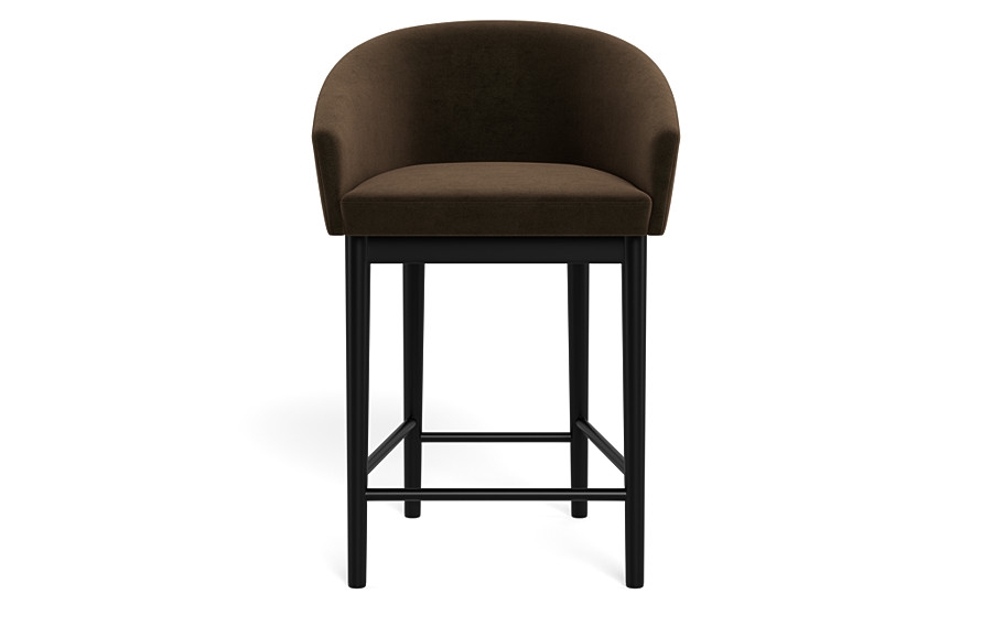 Destin Wood Framed Upholstered Stool - Image 0